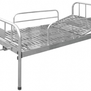 E17A全不銹鋼病床(全不銹鋼、單搖）