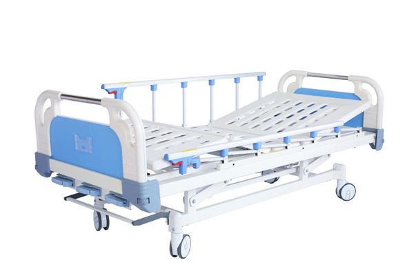 E5三功能護(hù)理床 (中控剎車、折疊護(hù)欄）