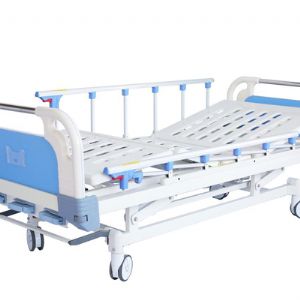 E5三功能護(hù)理床 (中控剎車、折疊護(hù)欄）