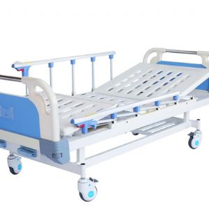 E9雙搖護理床 (四角剎車、折疊護欄）